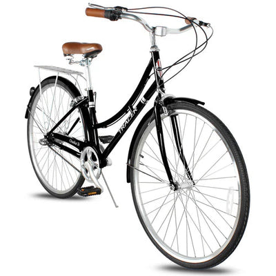 Tracer Bikes | Tracer Osaka 700C Internal 3-Speed Hybrid City Bike for Women with Back Rack |  Chico USA, Inc. 