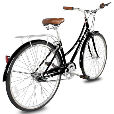 Tracer Bikes | Tracer Osaka 700C Internal 3-Speed Hybrid City Bike for Women with Back Rack |  Chico USA, Inc. 