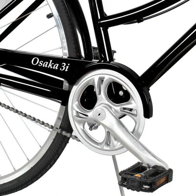 Tracer Bikes | Tracer Osaka 700C Internal 3-Speed Hybrid City Bike for Women with Back Rack |  Chico USA, Inc. 