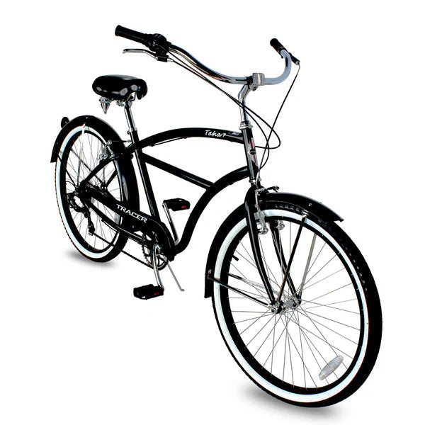 Tracer Bikes | Tracer TAHA 26" Men's Beach Cruiser with Shimano 7-Speed, V-Brake, Alloy Rims |  Chico USA, Inc. 