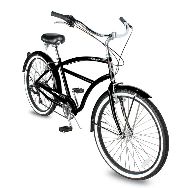 Tracer Bikes | Tracer TAHA 26" Men's Beach Cruiser with Shimano 7-Speed, V-Brake, Alloy Rims |  Chico USA, Inc. 