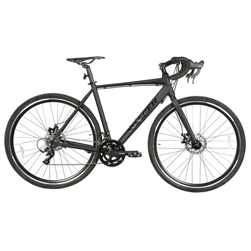 Tracer Bikes | Tracer VELOCITY 700C Road Bike with Aluminum Frame, Available in Matte Black and Grey |  Chico USA, Inc. 