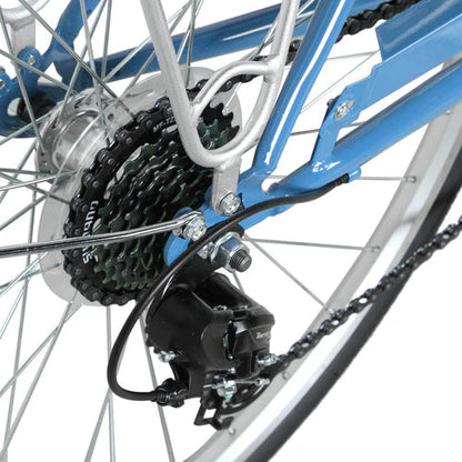 Tracer Bikes | Tracer Osaka 700C 7 Speed Hybrid City Bike with Moon-Type Handlebar for Women |  Chico USA, Inc. 