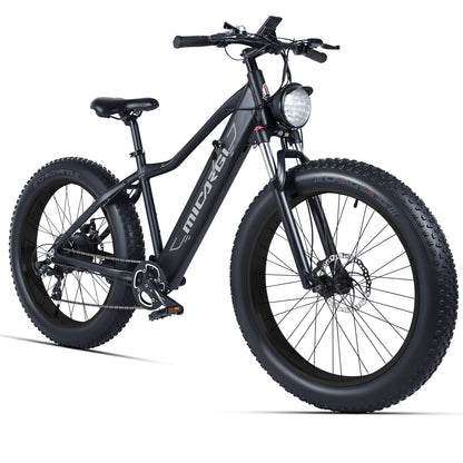Micargi Steed Electric Mountain Bicycle with 800W Motor and Fat Tires - Chico USA, Inc.