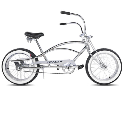 Tracer Master 2.0 GS 20" Chrome Coaster Cruiser Bike Classic Style - Chico USA, Inc.