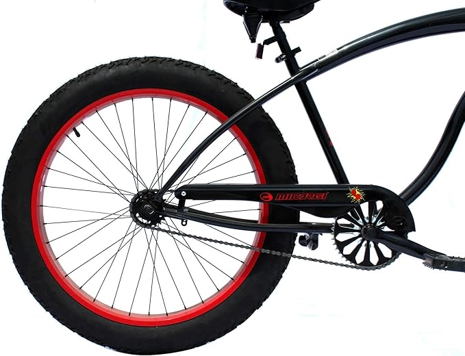 Chico Slugo A Male 26" Beach Cruiser Bike with 1-Speed Disc Brakes and FAT Tires - Chico USA, Inc.