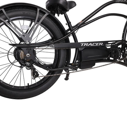 Tracer Bikes | Legend GT7 1000W Electric Cruiser Bike – 1000W Motor, Fat Tires, 80 Miles Range, Chopper Style |  Chico USA, Inc. 