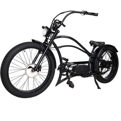 Tracer Bikes | Legend GT7 1000W Electric Cruiser Bike – 1000W Motor, Fat Tires, 80 Miles Range, Chopper Style |  Chico USA, Inc. 