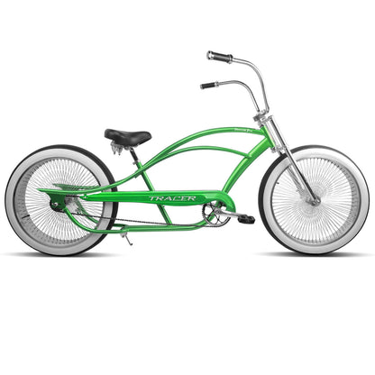 Tracer Beacon Pro 26" Stretch Cruiser Bike, Hi-ten Steel Frame, Single Speed - Chico USA, Inc.