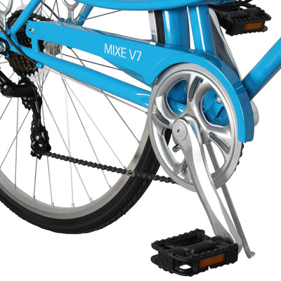 Tracer Bikes | Micargi MIXE V7 700C Women's 7-Speed City Bike with Sleek Design and V-Brakes |  Chico USA, Inc. 
