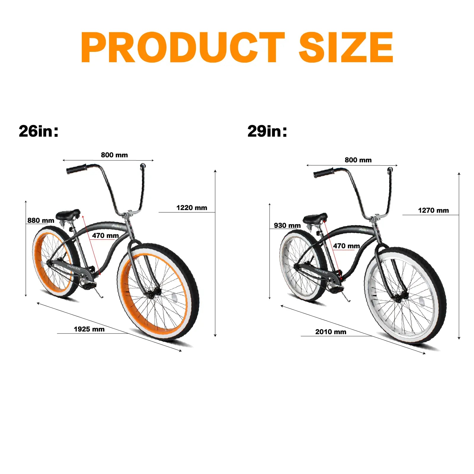 Micargi Largo GT7 29"  7-Speed Beach Cruiser Bike - Chico USA, Inc.