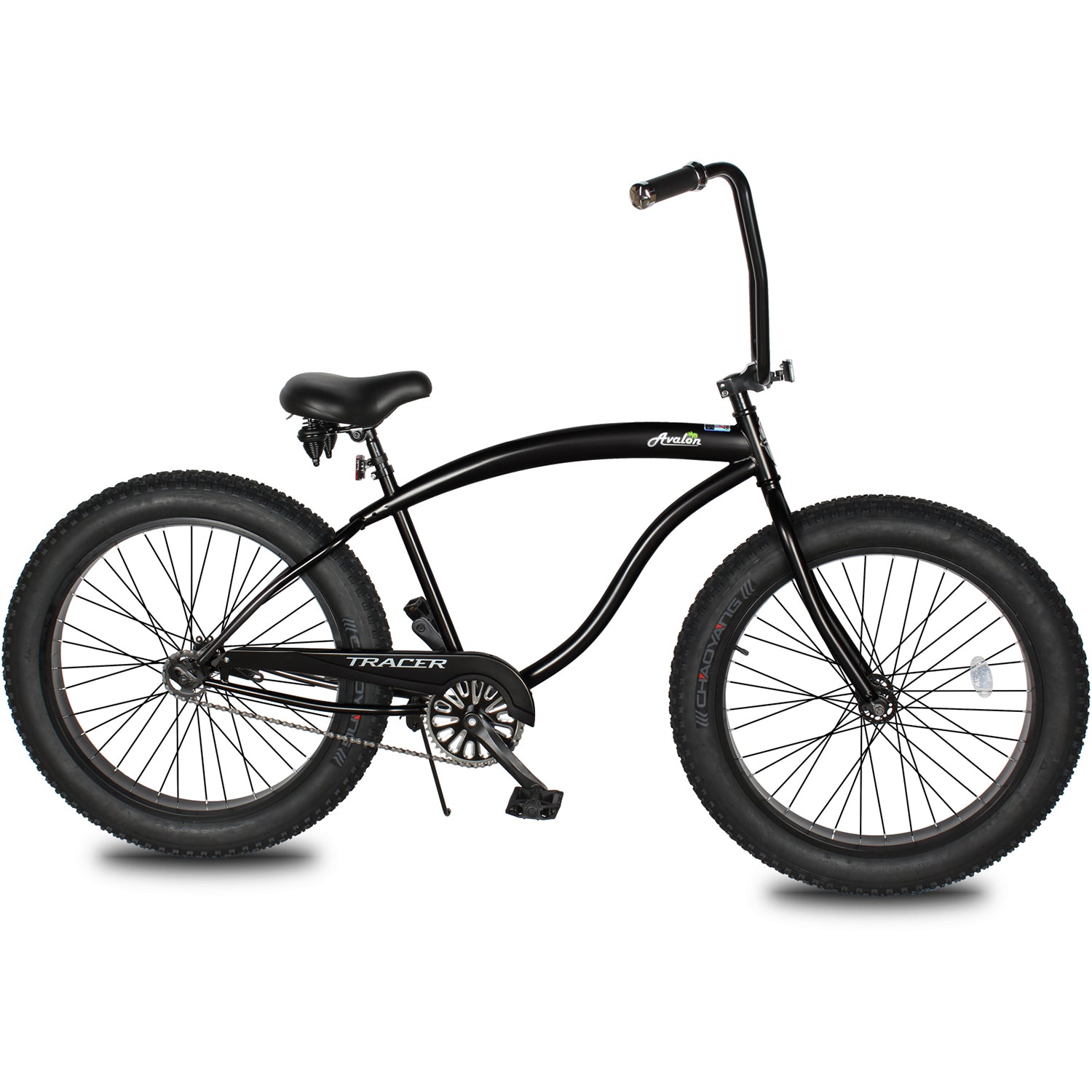Tracer Avalon 26" Single Speed Chopper Cruiser with Fat Tires