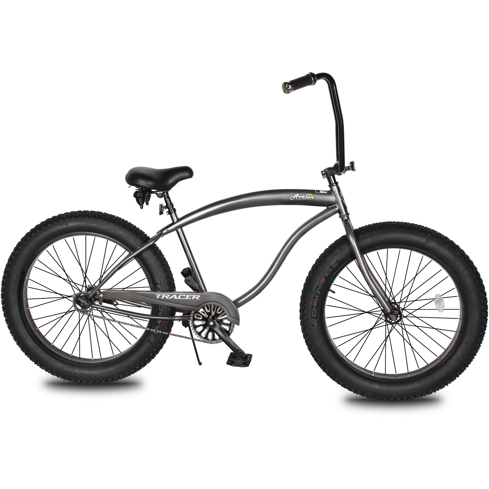 Tracer Avalon 26" Single Speed Chopper Cruiser with Fat Tires