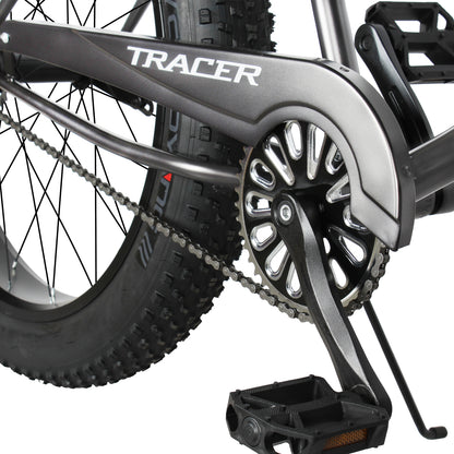 Tracer Avalon 26" Single Speed Chopper Cruiser with Fat Tires