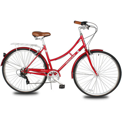 Tracer Bikes | Tracer Osaka 700C 7 Speed Hybrid City Bike with Moon-Type Handlebar for Women |  Chico USA, Inc. 