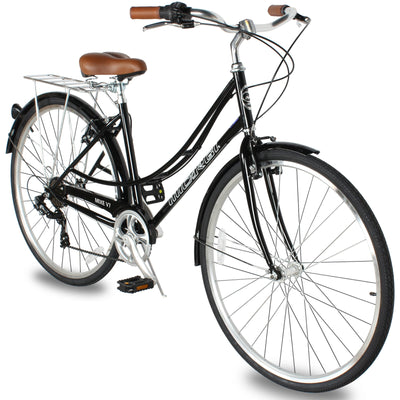 Tracer Bikes | Micargi MIXE V7 700C Women's 7-Speed City Bike with Sleek Design and V-Brakes |  Chico USA, Inc. 