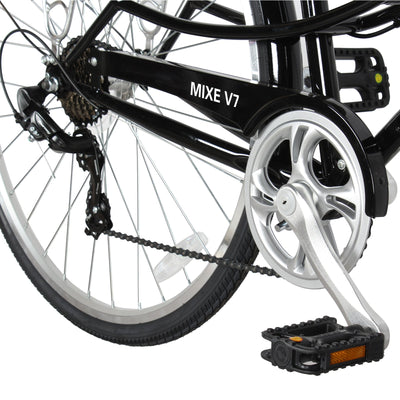 Tracer Bikes | Micargi MIXE V7 700C Women's 7-Speed City Bike with Sleek Design and V-Brakes |  Chico USA, Inc. 