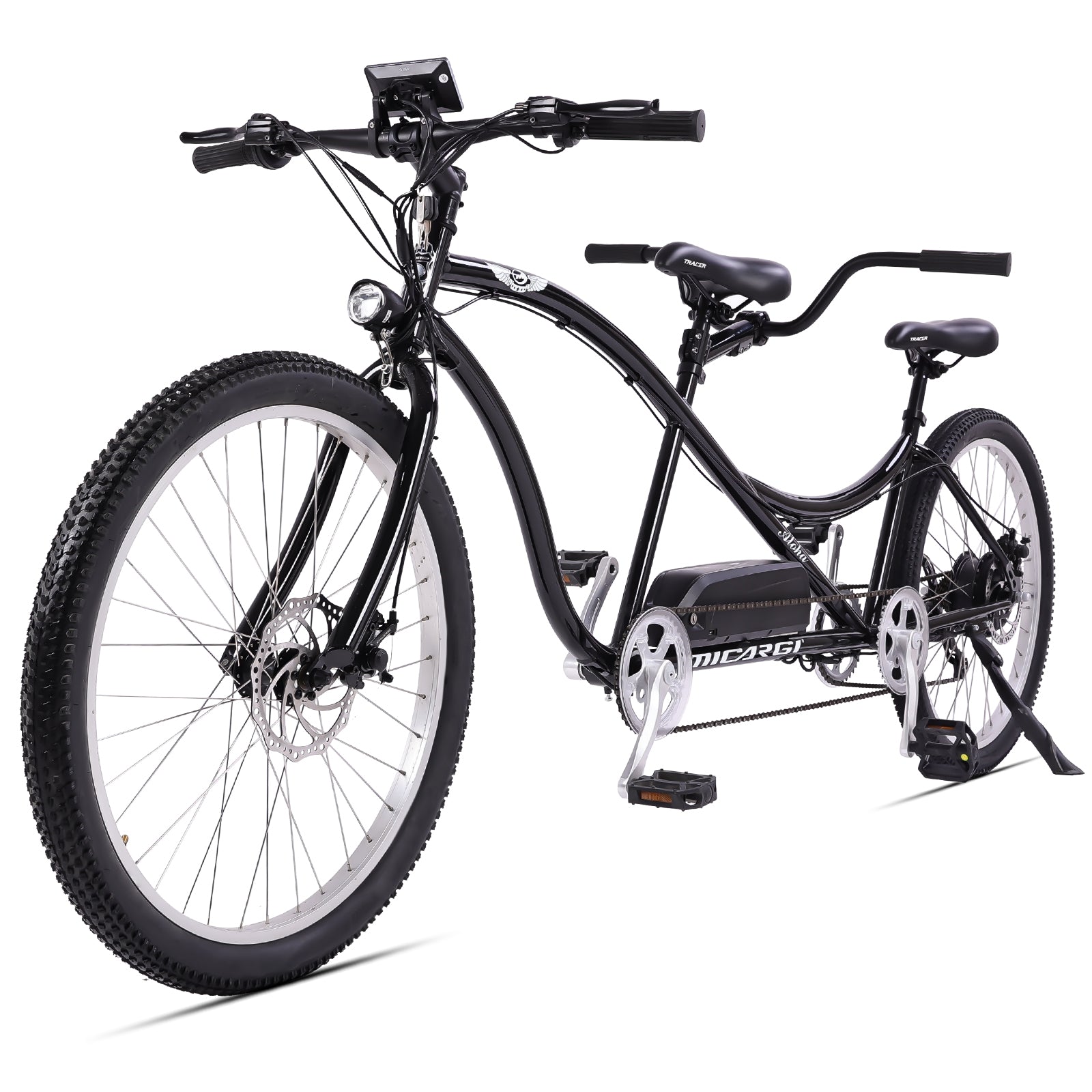 Micargi AlohaMicargi Aloha 26" Tandem Electric Beach Cruiser Bike – 500W