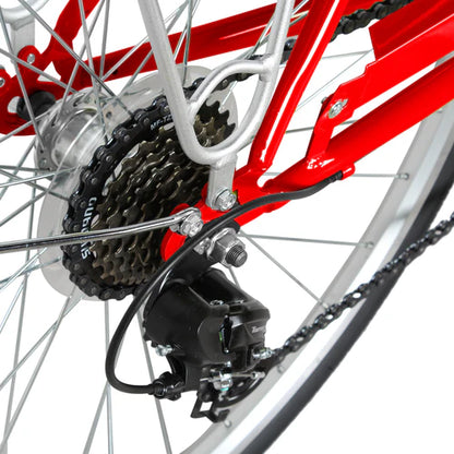 Tracer Bikes | Tracer Osaka 700C 7 Speed Hybrid City Bike with Moon-Type Handlebar for Women |  Chico USA, Inc. 