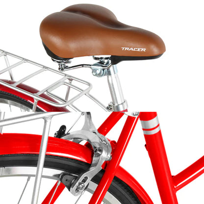 Tracer Bikes | Tracer Osaka 700C 7 Speed Hybrid City Bike with Moon-Type Handlebar for Women |  Chico USA, Inc. 