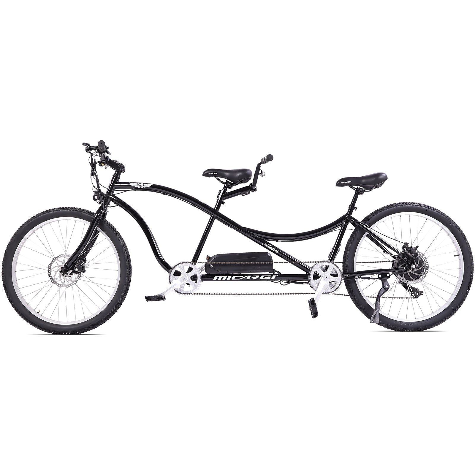 Micargi AlohaMicargi Aloha 26" Tandem Electric Beach Cruiser Bike – 500W