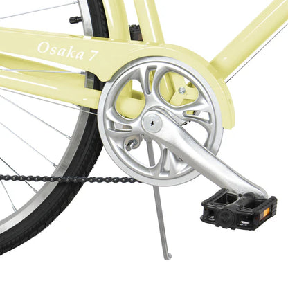 Tracer Bikes | Tracer Osaka 700C 7 Speed Hybrid City Bike with Moon-Type Handlebar for Women |  Chico USA, Inc. 