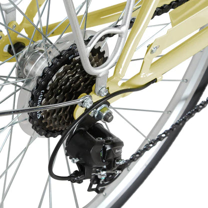 Tracer Bikes | Tracer Osaka 700C 7 Speed Hybrid City Bike with Moon-Type Handlebar for Women |  Chico USA, Inc. 