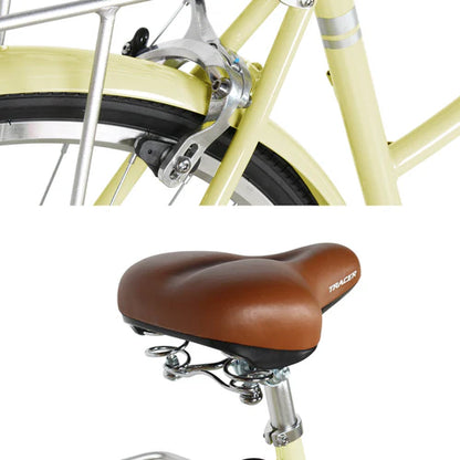 Tracer Bikes | Tracer Osaka 700C 7 Speed Hybrid City Bike with Moon-Type Handlebar for Women |  Chico USA, Inc. 