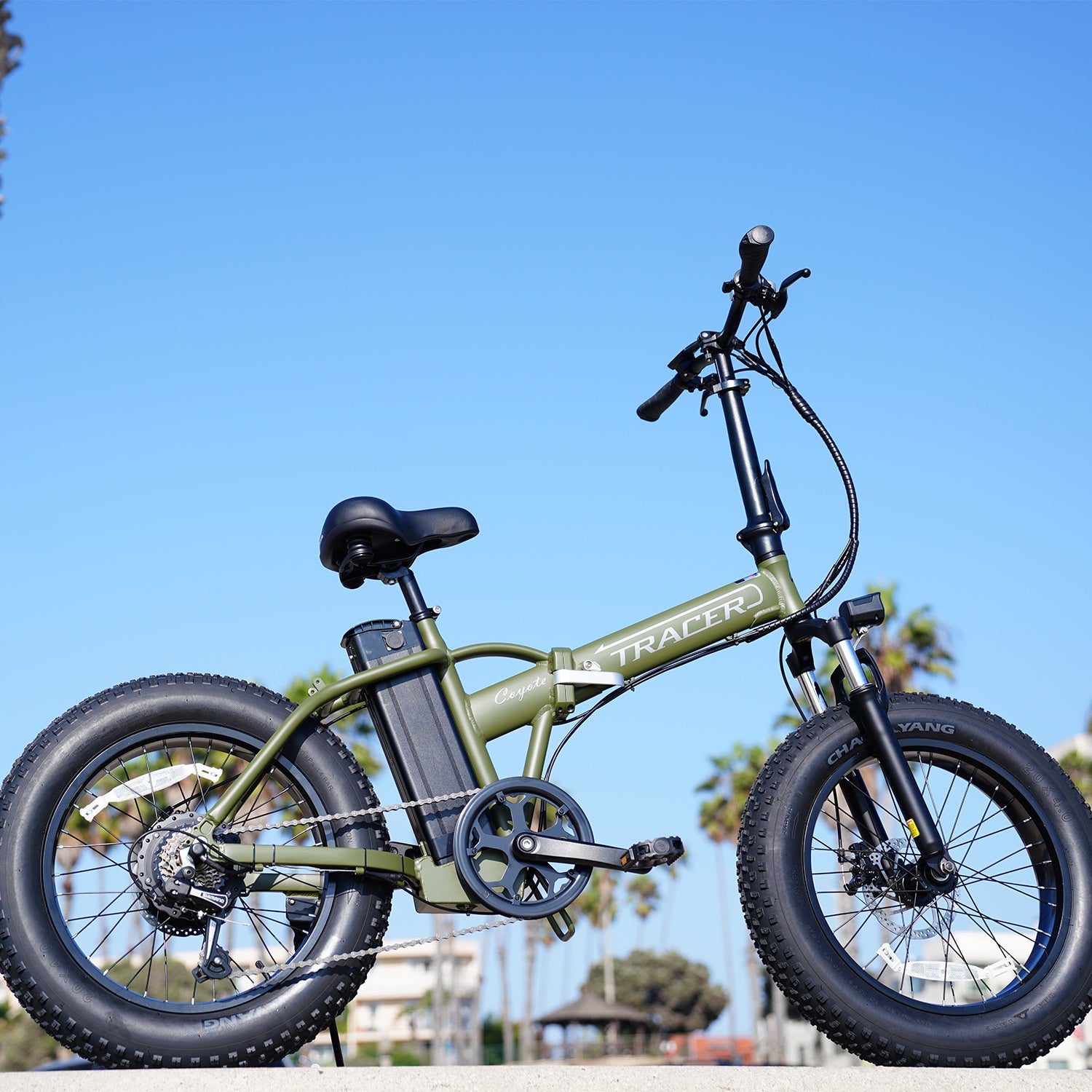 Tracer Coyote 500W Folding Ebike - Chico USA, Inc.