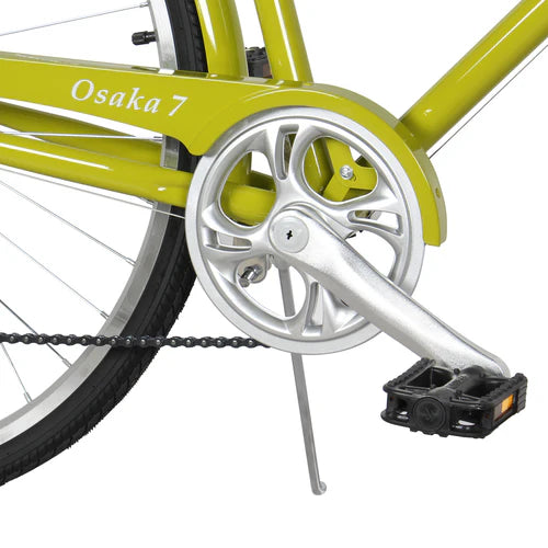 Tracer Bikes | Tracer Osaka 700C 7 Speed Hybrid City Bike with Moon-Type Handlebar for Women |  Chico USA, Inc. 