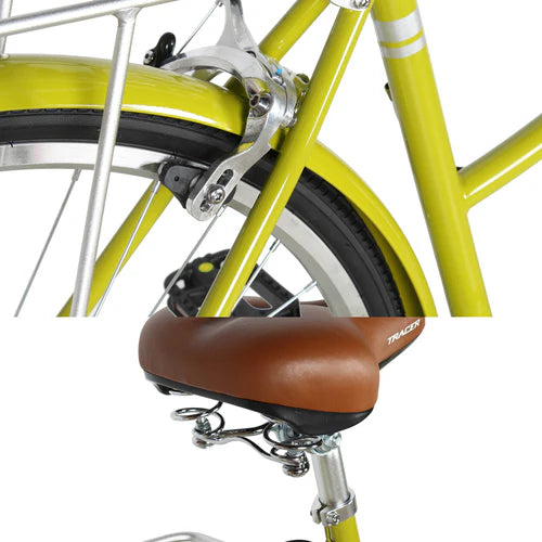 Tracer Bikes | Tracer Osaka 700C 7 Speed Hybrid City Bike with Moon-Type Handlebar for Women |  Chico USA, Inc. 