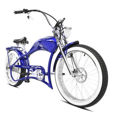 Tracer Twenty5 800w Stretch Cruiser Electric Bicycle - Chico USA, Inc.