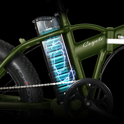 Tracer Coyote 500W Folding Ebike - Chico USA, Inc.