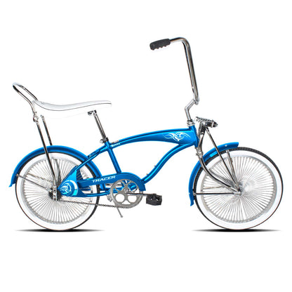Tracer Hyena Classic Beach Lowrider Bike with 20" Wheels and Banana Seat, Single Speed - Chico USA, Inc.