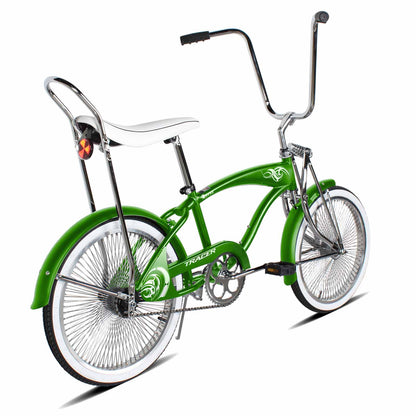 Tracer Hyena Classic Beach Lowrider Bike with 20" Wheels and Banana Seat, Single Speed