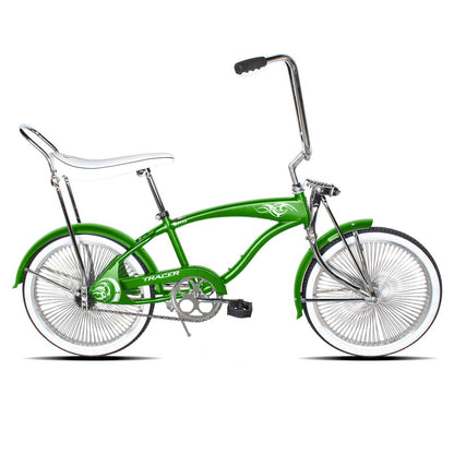 Tracer Hyena Classic Beach Lowrider Bike with 20" Wheels and Banana Seat, Single Speed - Chico USA, Inc.