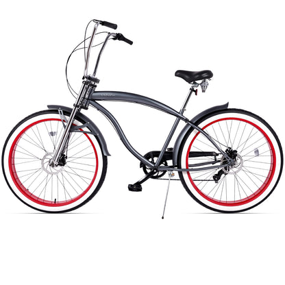 Micargi Largo GT7 29"  7-Speed Beach Cruiser Bike