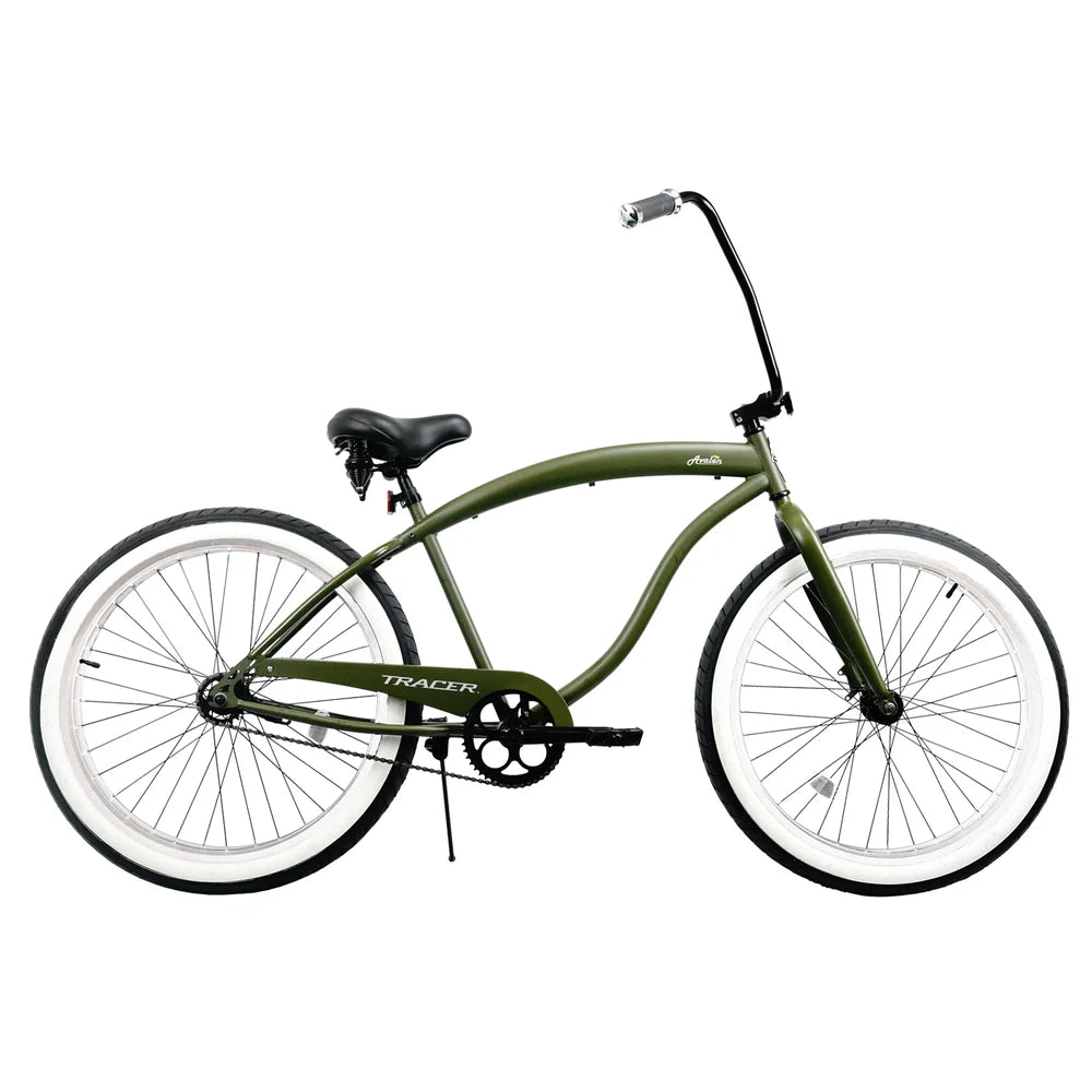 Tracer Bikes | Tracer AVALON 26" Beach Cruiser Bike, Hi-ten Steel Frame, Single Speed |  Chico USA, Inc. 