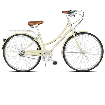 Tracer Osaka 700C Internal 3-Speed Hybrid City Bike for Women with Back Rack - Chico USA, Inc.