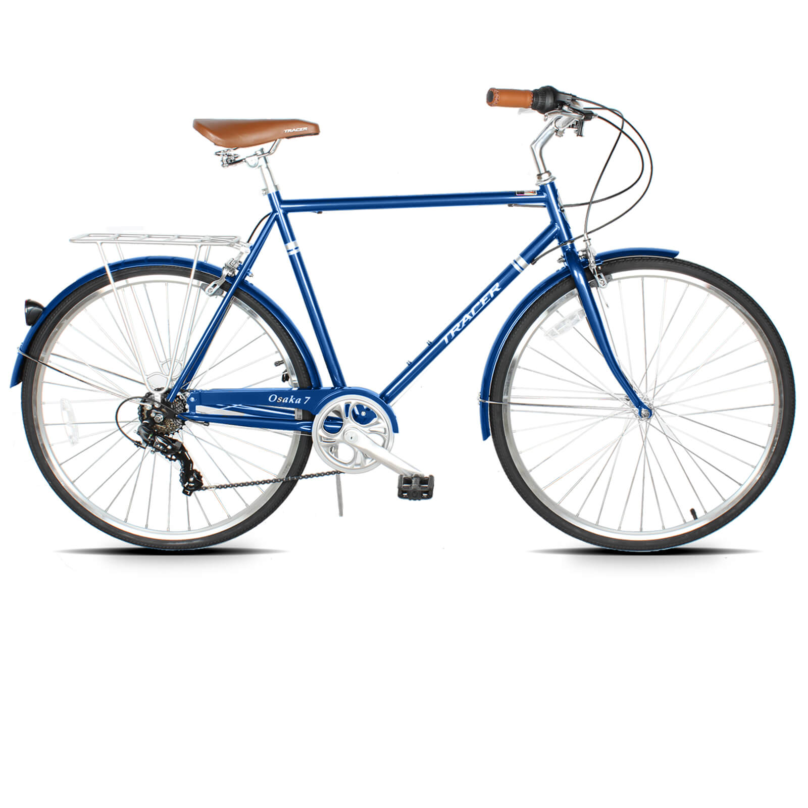 Tracer Osaka 700C 7-Speed Hybrid City Bike for Men – Chico USA, Inc.
