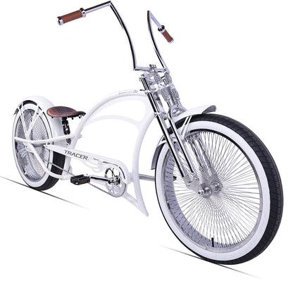 Tracer Scorpion Pro DTS  26" Chopper-Style Stretch Cruiser Bike - Chico USA, Inc.