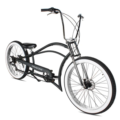 Tracer Bikes | Siena 29-inch GT 7-speed Chopper Stretch Cruiser with Fat Tires and Classic Design |  Chico USA, Inc. 