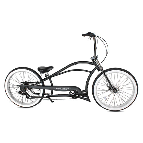 Tracer Bikes | Siena 29-inch GT 7-speed Chopper Stretch Cruiser with Fat Tires and Classic Design |  Chico USA, Inc. 