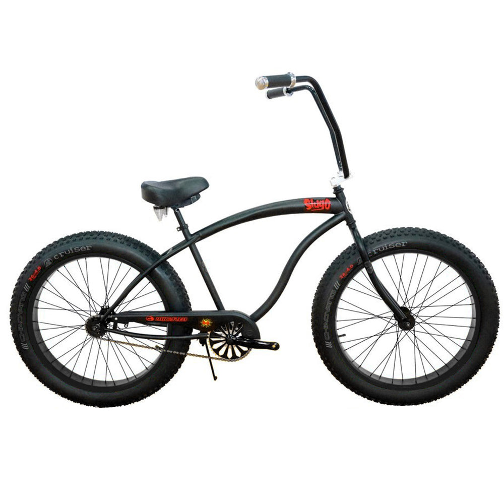 Micargi Slugo 26" Beach Cruiser Bike – Fat Tire, Single Speed - Chico USA, Inc.