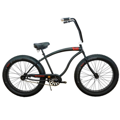 Micargi Slugo 26" Beach Cruiser Bike – Fat Tire, Single Speed - Chico USA, Inc.