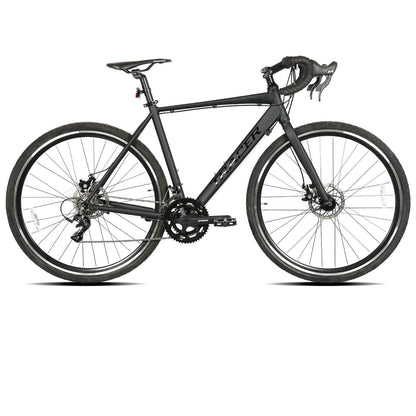 Tracer VELOCITY 700C Road Bike with Aluminum Frame, Available in Matte Black and Grey - Chico USA, Inc.