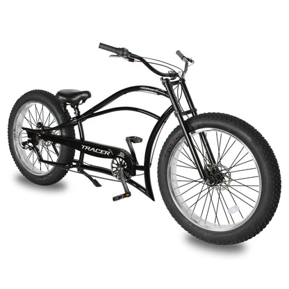 Tracer Bikes | Tracer Siena 26" Chopper Stretch Cruiser Bike, 1-Speed/7-Speed, Various Colors |  Chico USA, Inc. 