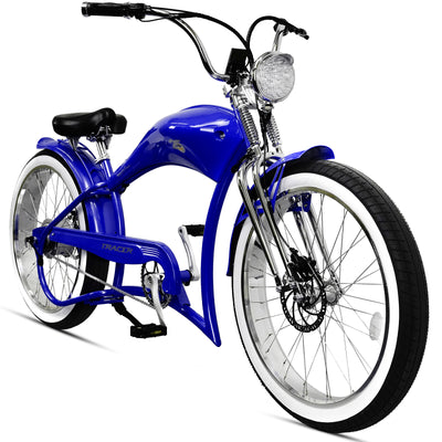 Tracer Twenty5 DS 500W Chopper Cruiser E-Bike - Chico USA, Inc.