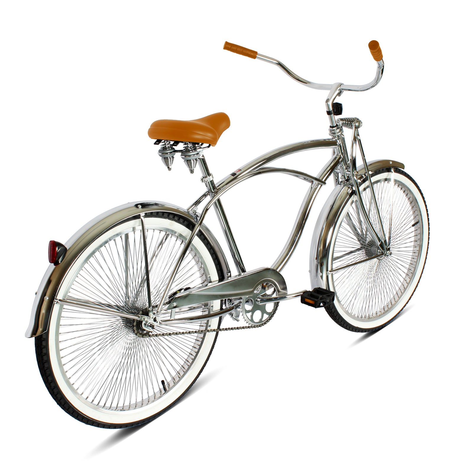 Micargi Cougar GTS 26" Limited Edition Beach Cruiser – Chrome Lowrider Bike for Adults - Chico USA, Inc.