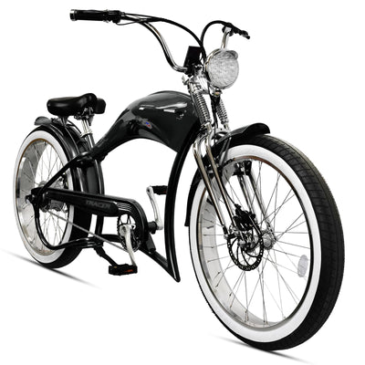 Tracer Twenty5 DS 500W Chopper Cruiser E-Bike - Chico USA, Inc.